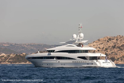 18 08 2011 - La Maddalena (ITA, Sardinia) - Motor yacht Inception