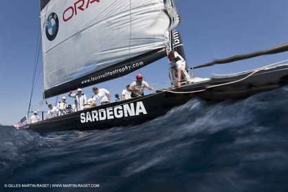 23 05 2010 - La Maddalena (ITA, Sardinia) Louis Vuitton Trophy - BMW ORACLE Racing - Racing Day 2