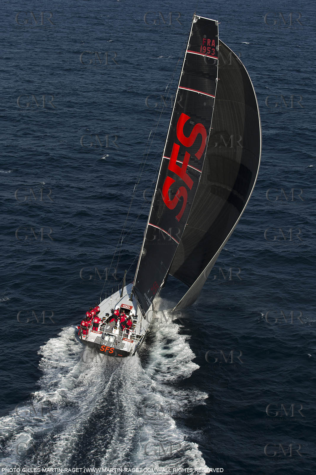 24 mars 2016   Marseille (FRA,13), SFS II (skipper Lionel Péan), last training before Marseille Sailing Week