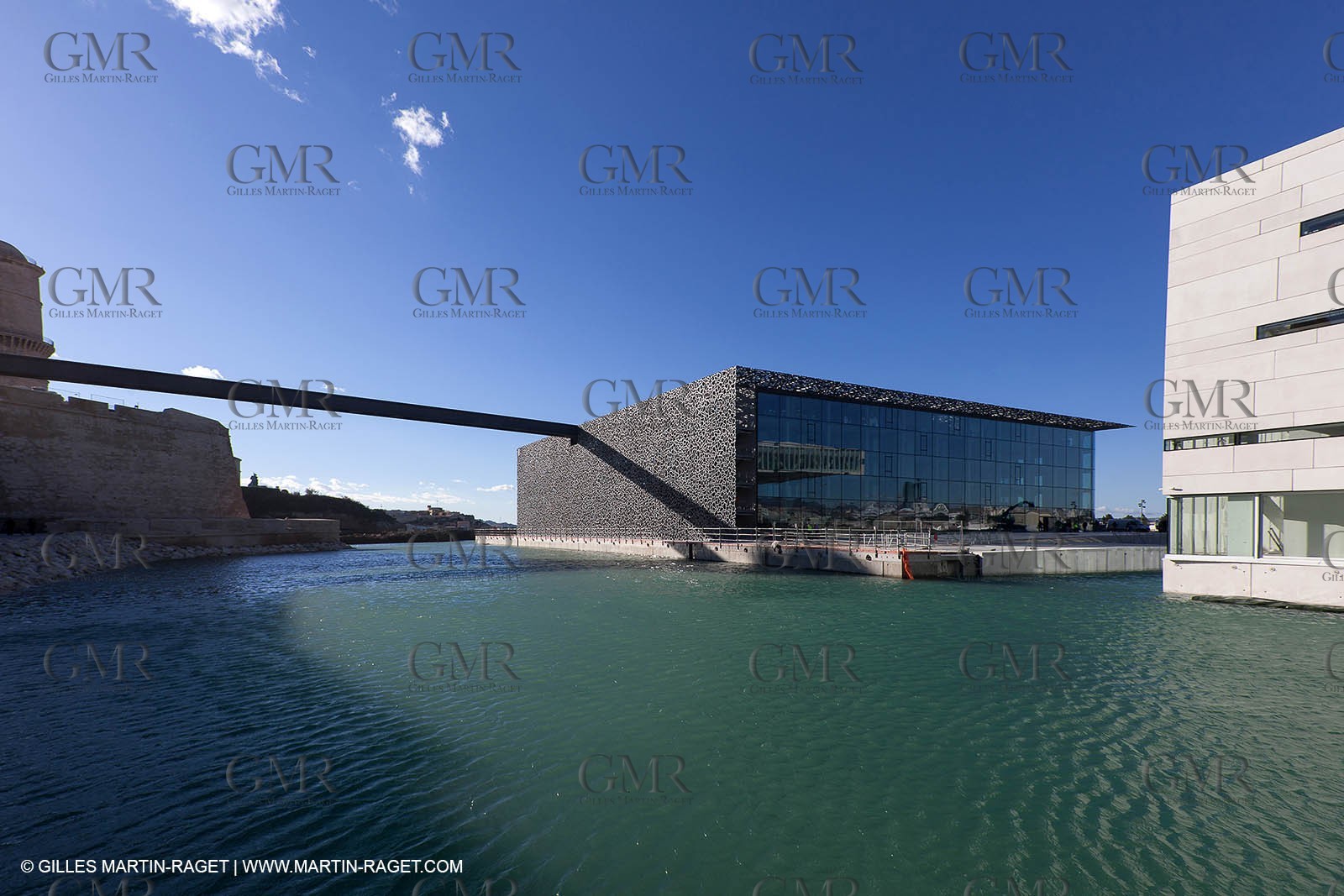 11 01 2013 - Marseille (FRA,13) - Marseille Provence 2013, European capital of Culture, J4 Esplanade, MUCEM Museum and Villa Mediterranée.