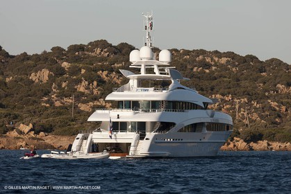 18 08 2011 - La Maddalena (ITA, Sardinia) - Motor yacht Inception