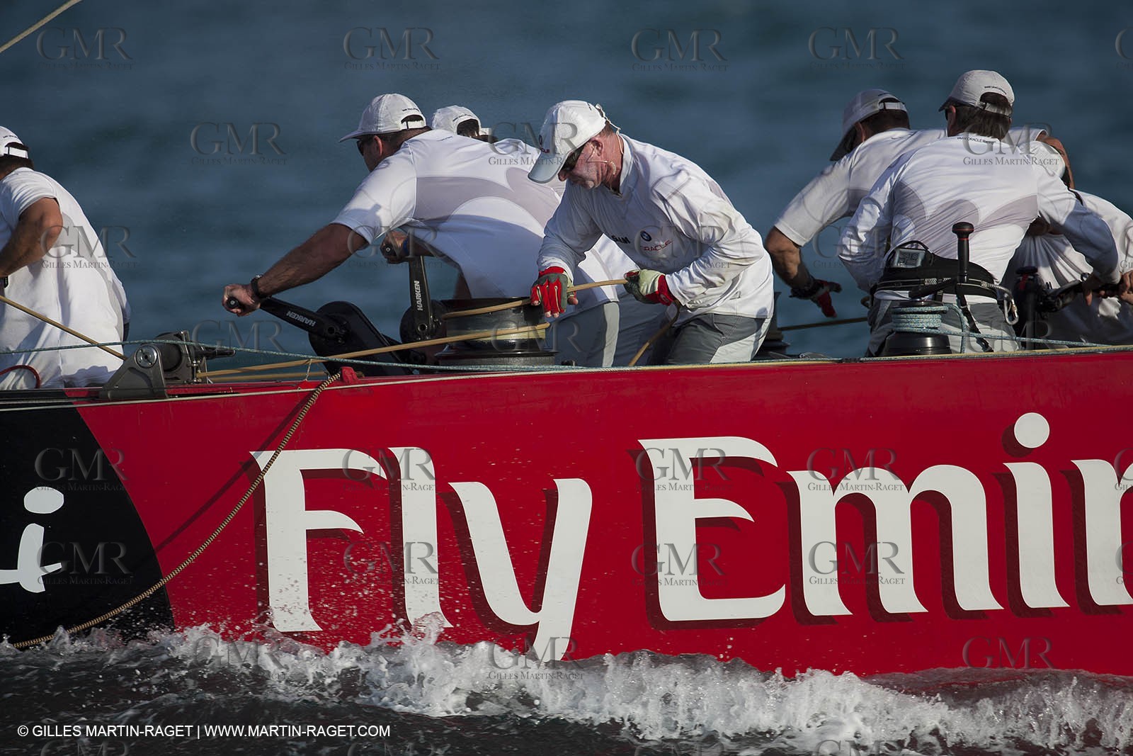 16 11 2010 - Dubai (UAE) - Dubai Louis Vuitton Trophy -  BMW ORACLE Racing Vs Synergy