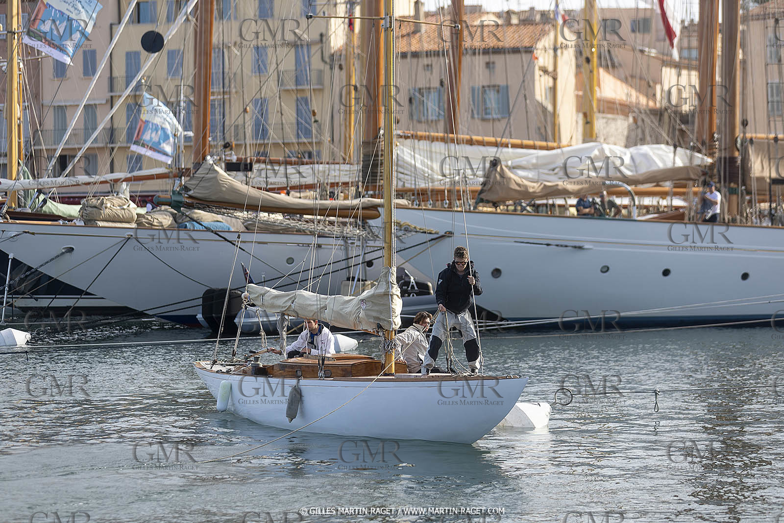 02 10 2022, Saint-Tropez (FRA,83), Voiles de Saint-Tropez 2022,  entraînement des maxis
