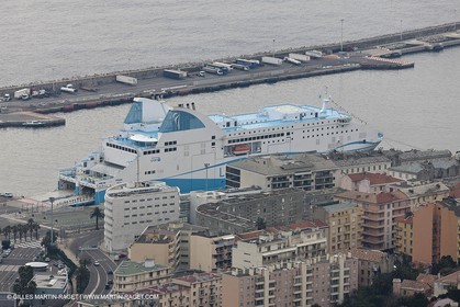 01-31-12   Marseilles (FRA,13) Bastia (FRA,Corsica)   Launching cruising trip and Christening ceremony of PIANA, last ferry ship from La Meridionale