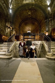 24 02 2007 - Saintes Maries of the Sea (FRA, 13) - Queen of Arles and her assistants in Camargue