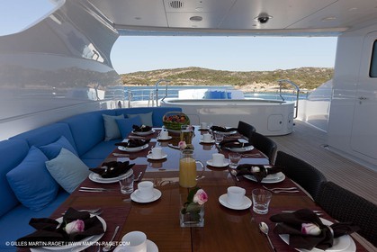 18 08 2011 - La Maddalena (ITA, Sardinia) - Motor yacht Inception