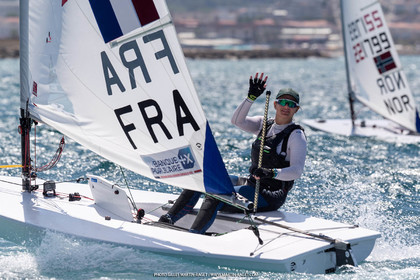 15 07 2023, Marseille (FRA), Paris 2024 Olympic Games Sailing Test Event, Day 6, Ilca 6 Medal race