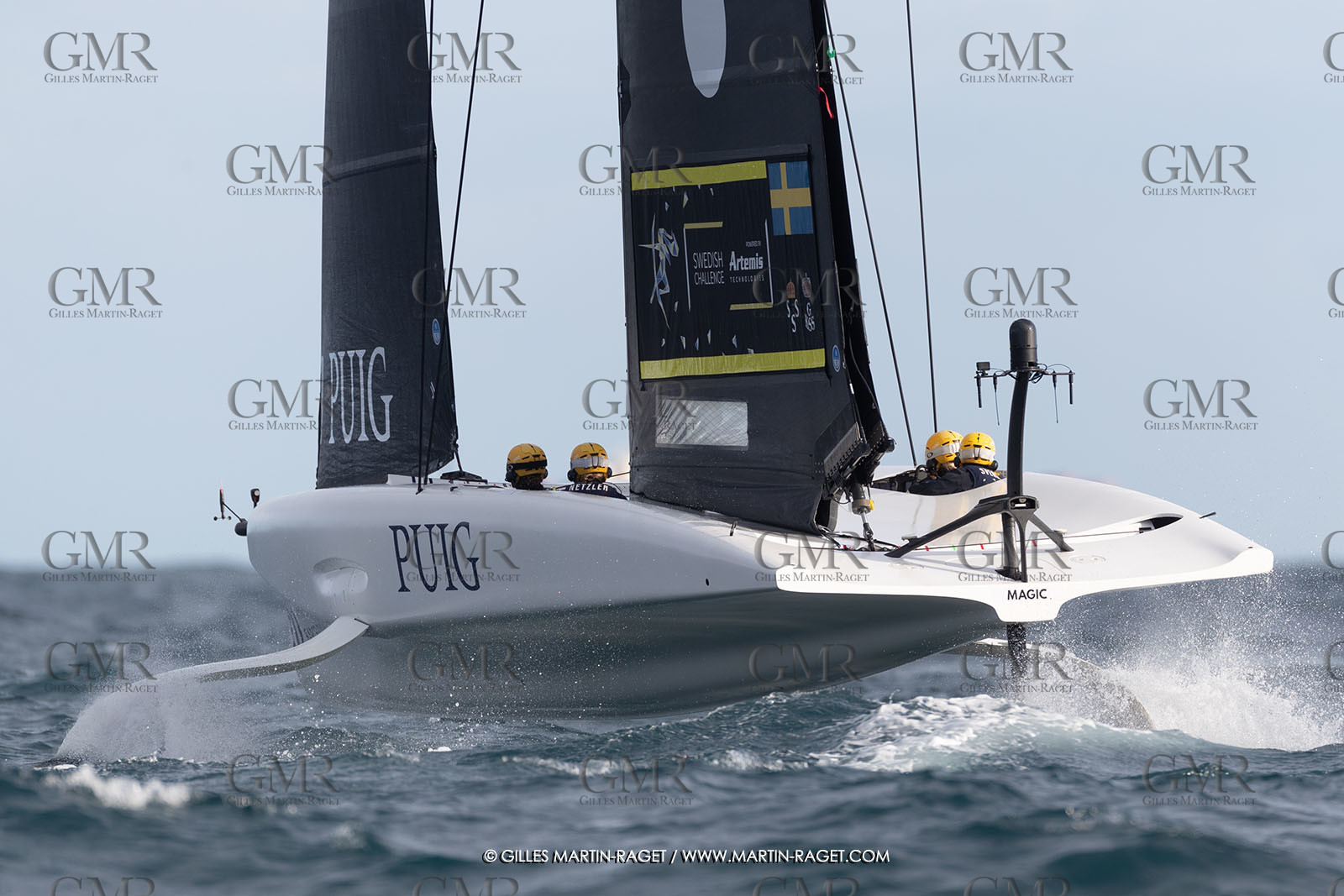 11 10 2024, Barcelona (ESP), Louis Vuitton 37th America's Cup, Puig Women America's Cup, semi finals