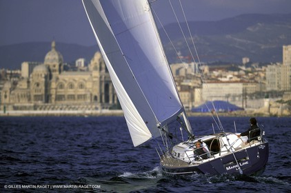 Monocoque de croisiere sous voile