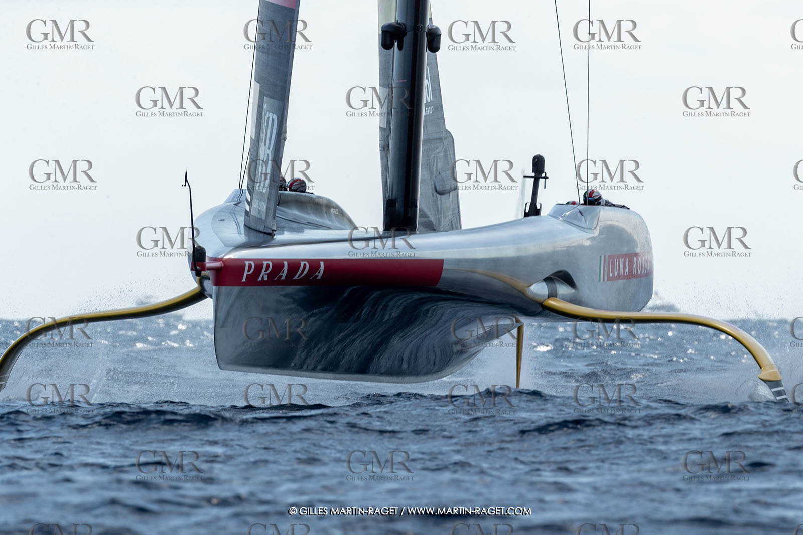 04 10 2024, Barcelona (ESP), 37th America's Cup, Louis Vuitton Cup Final, Race Day 7