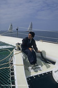 Course à la voile, multicoques, ORMA 60, Franck Cammas, Groupama