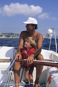 Voile, croisière, enfants à bord