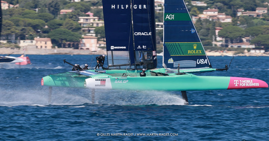 10 09 2025, Saint-Tropez,(FRA), Rockwool SailGP France Saint-Tropez, Race Day 1