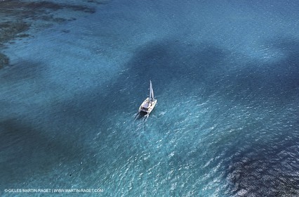 Multicoque sous voile