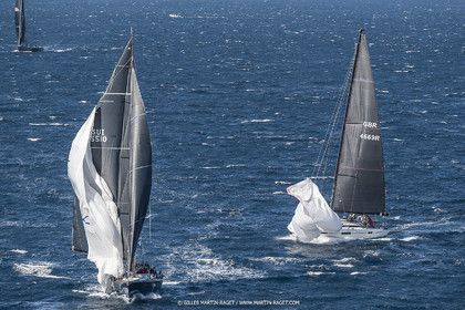 28 09 2022? Saint-Tropez,(FRA,83), Les Voiles de Saint-Tropez 2022 Régate N° 2 poup les modernes, navigation libre pour les grandes goélettes