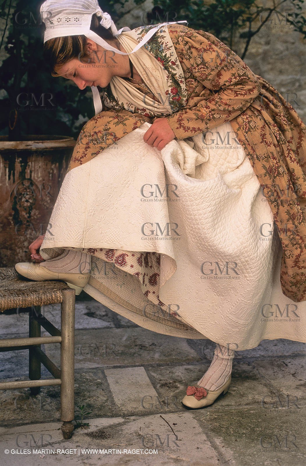 Boutis - cloths from Provence - Souleiado museum - Tarascon (FRA,13)