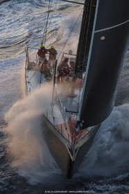 09 10 2017, Calvi (FRA,20), VOR 70 Babsy, Tentative de record autour de la Corse à la voile, skipper Franck Cammas