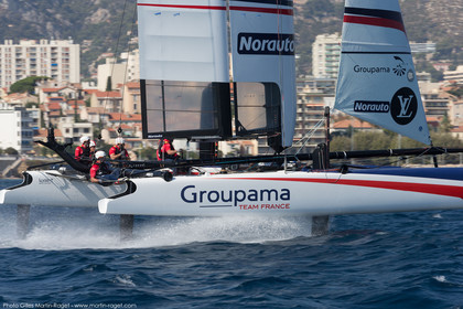 08 09 2016, Toulon (FRA, 83), Louis Vuitton America's Cup Series Toulon, open training