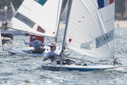 16 08 2016, Rio de Janeiro (BRA), 2016 Olympic Games, Sailing, Laser Medal Race, JB Bernaz