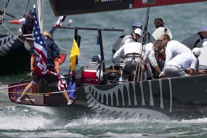 06 02 2009 - Auckland (NZL) - Louis Vuitton Pacific Series - Racing Day 6 - Round Robin 2