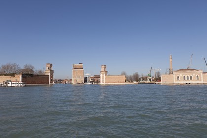 20 02 2012 - Venezia (ITA) - 34th America'sCup - Venezia 2012 America's Cup World Series - The Arsenale where the AC45 moorings, public village, media center and Club 45 will be located