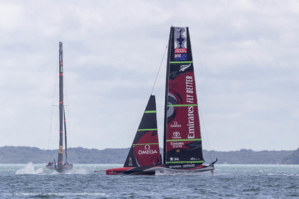 08 12 2020 - Auckland (NZL) - 36th America's Cup - Practice Sessions - Day 1