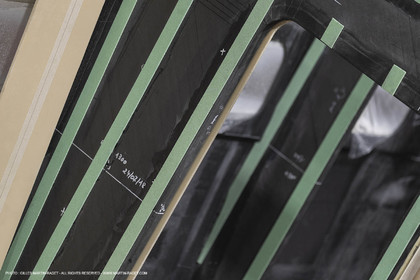 29 10 2018, La Grande Motte (FRA,30), Chantier Gunboat, construction du Gunboat 68