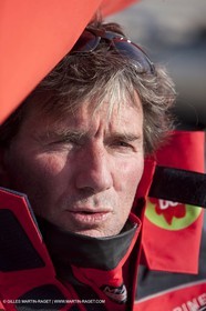 13 03 2010 -  La Grande Motte   Port Camargue (FRA) - Groupe Bel - Kito de Pavant   Sebastien Audigane training for Transat AG2R
