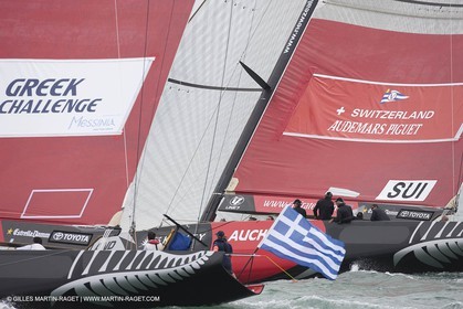 30 01 2009 - Auckland (NZL) -  Louis Vuitton Pacific Series -  Racing Day 1