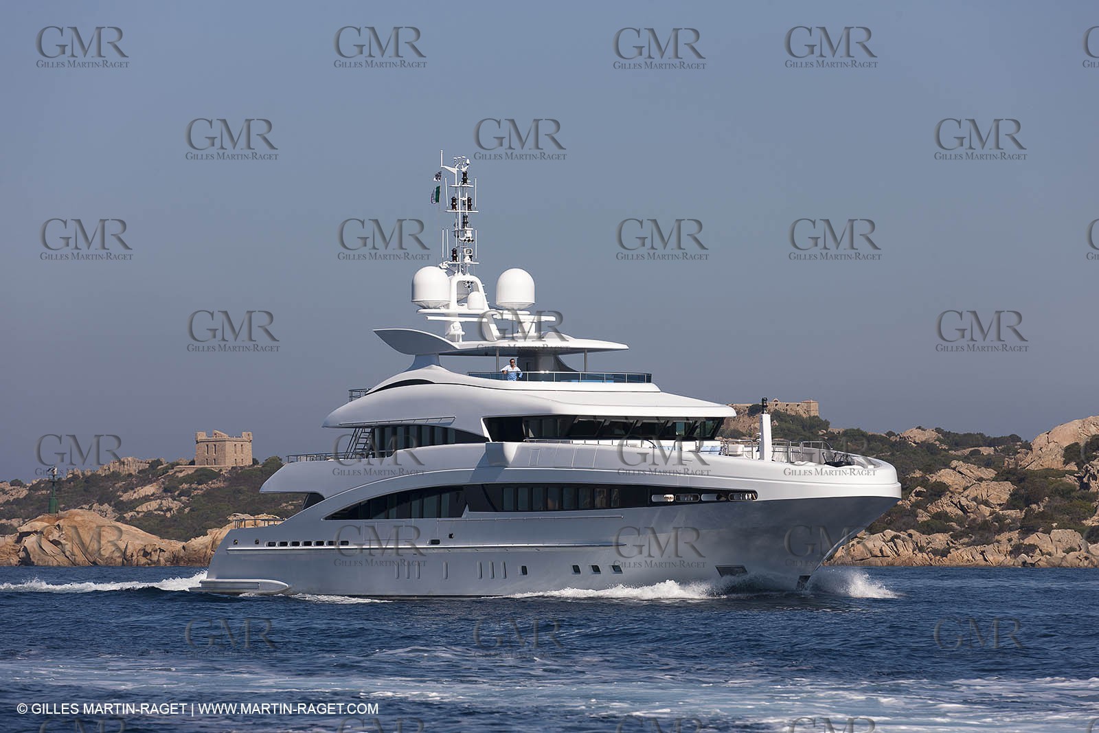 18 08 2011 - La Maddalena (ITA, Sardinia) - Motor yacht Inception