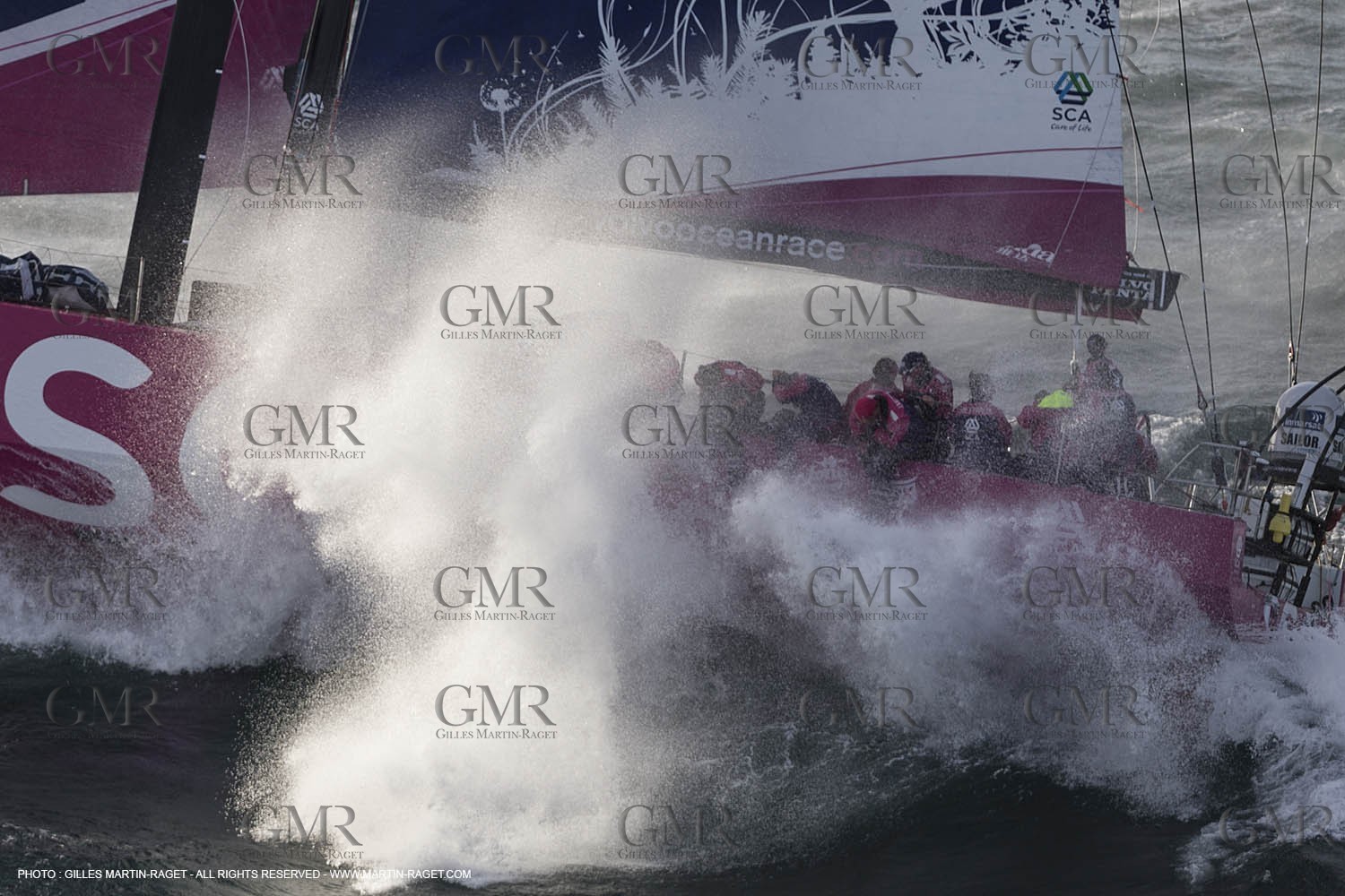 19 11 2014, Cape Town (ZAF), Volvo Ocean Race 2014-15, Team Alvimedica, Start Leg 2