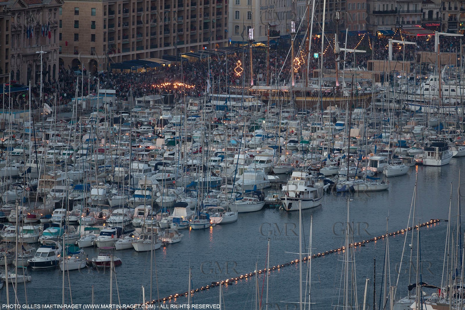 03 05 2013 - Marseille (FRA,13) - Marseille Provence 2013, Historical port Illumination by Company Carabosse