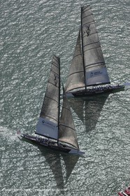 29 01 2009 - Auckland (NZL) - Louis Vuitton Pacific Series - BMW ORACLE Racing - Training