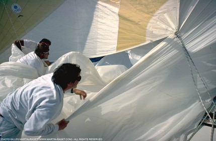 America's Cup, San Diego 1992, A bord Ville de Paris