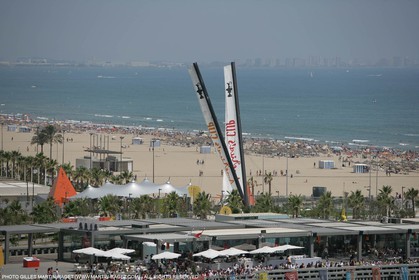 2' 06 2007-Valencia (Spain)- 32nd America's Cup - Final Match - Day 2