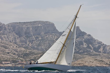 Sailing, Classic yachts, Voiles Vieux Port 2009, Marseille (FRA)