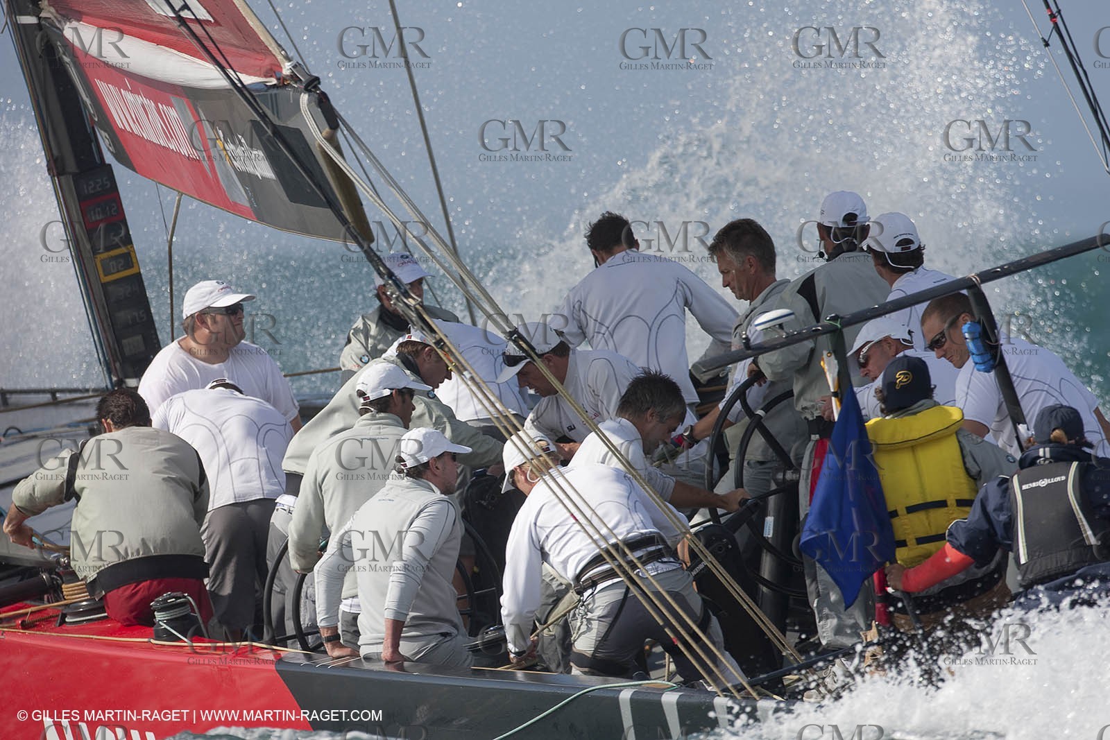 05 02 2009 - Auckland (NZL) -  Louis Vuitton Pacific Series -  Racing Day 4 - Round Robin 2