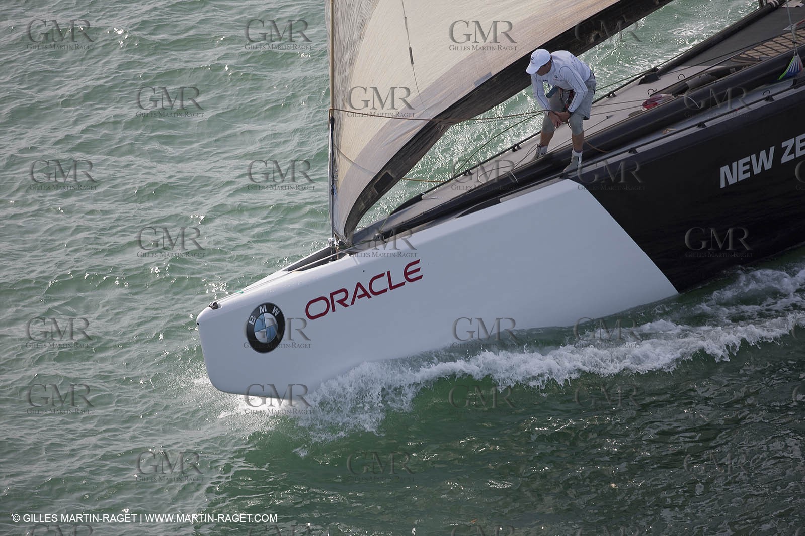 29 01 2009 - Auckland (NZL) -  Louis Vuitton Pacific Series - BMW ORACLE Racing - Training