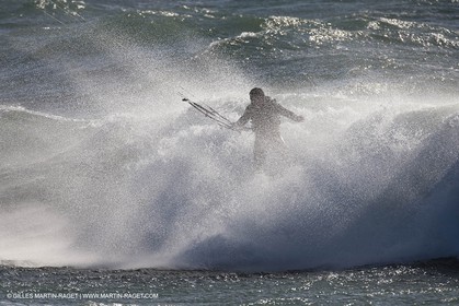 22 07 2011 - Cascais (POR) - 34th America's Cup - AC World Series - Cascais 2011 - Gincho, kite and windsurf spot near Cascais