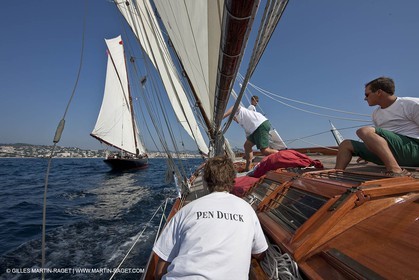 23 09 2009 - Cannes (FRA,83) - Régates Royales - A bord Pen duick