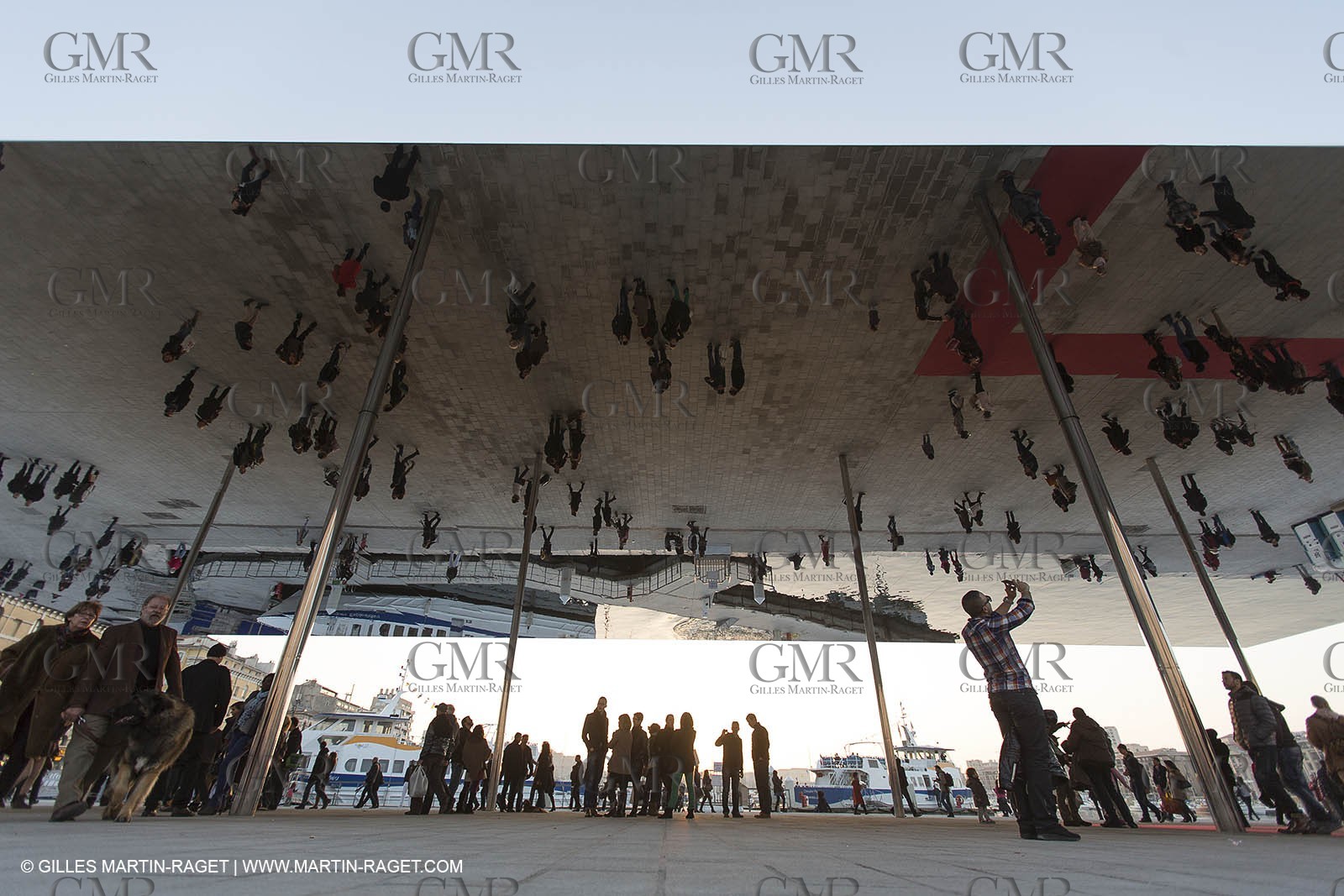 02 02 2013 Marseille (FRA,13) - Opening of the shadehouse and renovated historical Vieux Port