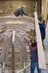 18 01 2012 - Marseille (FRA,13) - Construction d'Alcyon au chantier Carènes