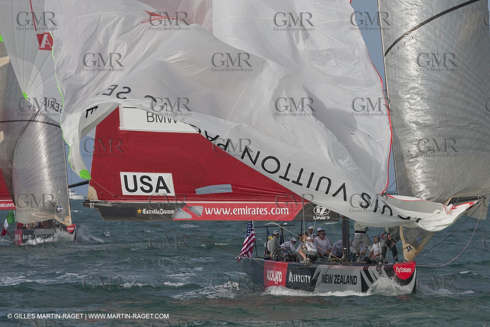 05 02 2009 - Auckland (NZL) -  Louis Vuitton Pacific Series -  Racing Day 4 - Round Robin 2