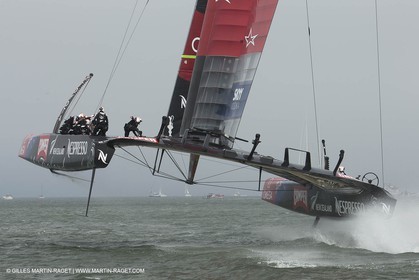 08 09 2013 - San Francisco (USA,CA) - 34th America's Cup - Final Match - Race Day 2