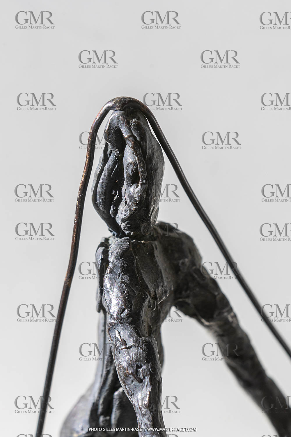 Oeuvre de Germaine Richier, La Lutte, 1946, Epreuve d'exposition