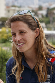 15 04 2024, Marseille (FRA), présentation des sélectionnés olympiques français en voile pour les Jeux Olympiques de Paris 2024. Hélène Noesmoen