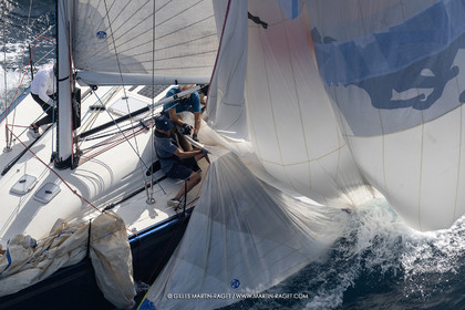 04 10 2025, Saint-Tropez (FRA), Les VoIles de Saint-Tropez 2025, Race Day 6