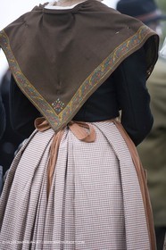 24 02 2007 - Saintes Maries of the Sea (FRA, 13) - Queen of Arles and her assistants in Camargue