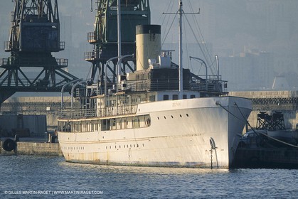Classic Motor Yachts - Delphine at the Monaco Classic Week