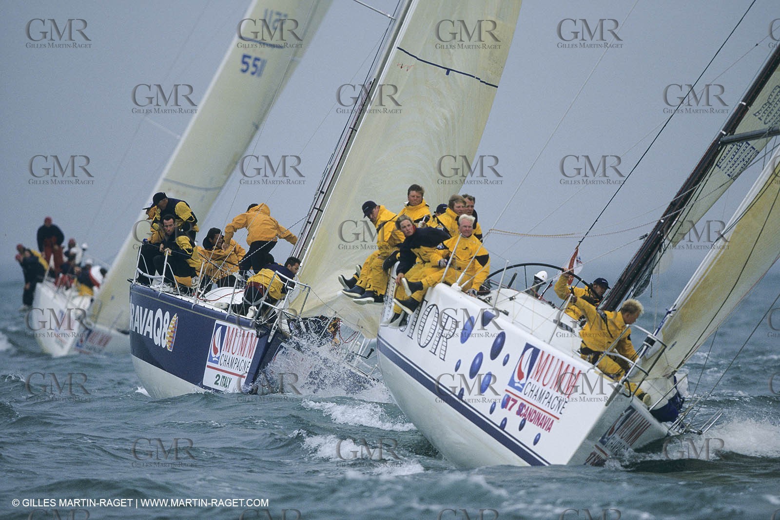 Sailing, Yacht Racing, Admiral's Cup, Cowes Week, Cowes (UK, IOW)